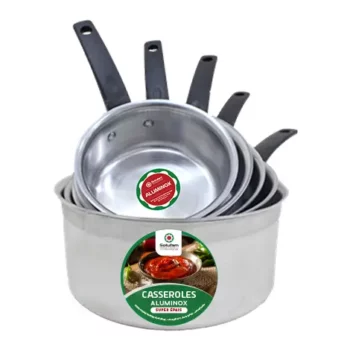 Serie de 5 casseroles 10-18 cm